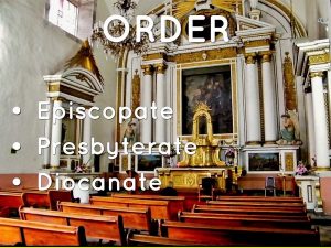 Sacrament of Holy Orders